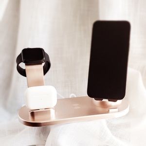 3 in1 Charging Dock Charger Stand For Apple Watch Series/Air Pods Station